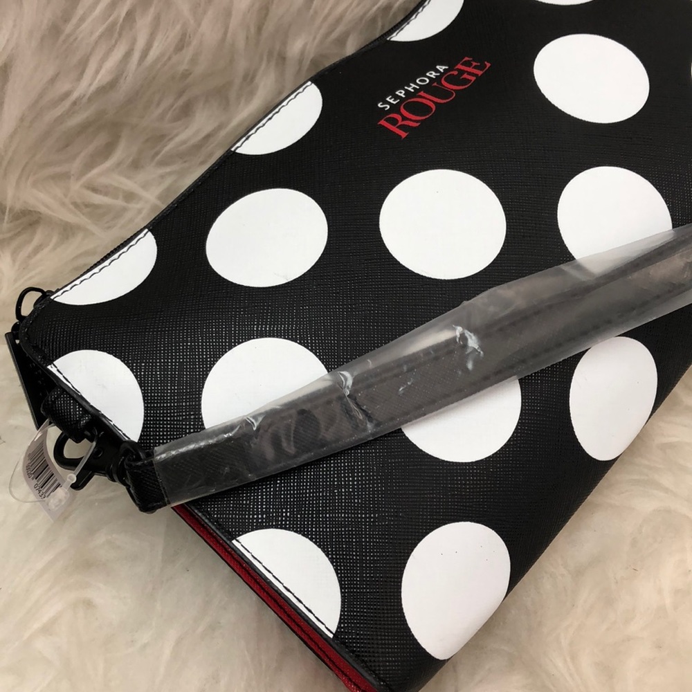 🆕 Sephora Rouge Clutch Bag - Picture 7 of 9